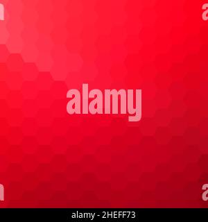 sfondo geometrico astratto del vettore rosso Foto Stock
