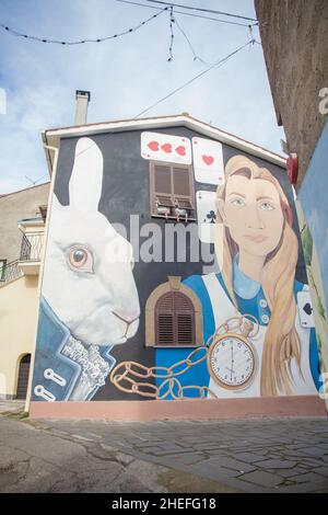 Milano, Italia. 5th Jan 2022. La Tuscia e l'alta Tuscia di Viterbo, l'antica terra degli Etruschi (Credit Image: © Carlo Vergani/Pacific Press via ZUMA Press Wire) Foto Stock