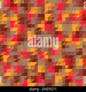 Sfondo geometrico vettoriale astratto. Disegno triangolare per la pubblicità. Stile mosaico Foto Stock
