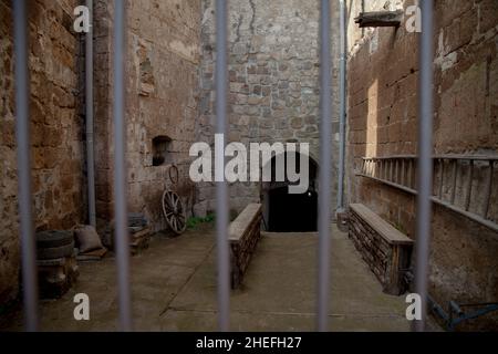 Milano, Italia. 5th Jan 2022. La Tuscia e l'alta Tuscia di Viterbo, l'antica terra degli Etruschi (Credit Image: © Carlo Vergani/Pacific Press via ZUMA Press Wire) Foto Stock