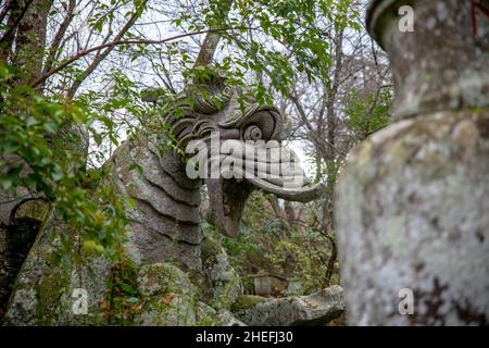 Milano, Italia. 4th Jan 2022. La Tuscia e l'alta Tuscia di Viterbo, l'antica terra degli Etruschi (Credit Image: © Carlo Vergani/Pacific Press via ZUMA Press Wire) Foto Stock
