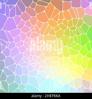 sfondo astratto costituito da forme geometriche Foto Stock