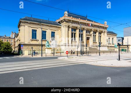 Vista generale del tribunale di le Havre, Francia. Foto Stock