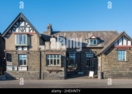 Il Museo Ruskin nel villaggio di Coniston a Furness, Cumbria nel Lake District Foto Stock