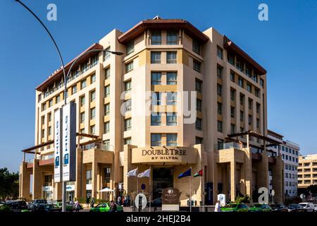 The Hilton Doubletree Hotel, Aqaba, Aqaba Governorate, Giordania. Foto Stock