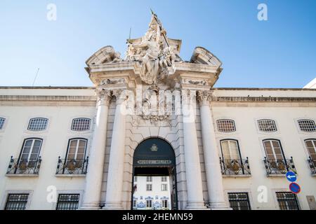 Il Museo Militar nella città di Lisbona in Portogallo. Portogallo, Lisbona, ottobre 2021 Foto Stock