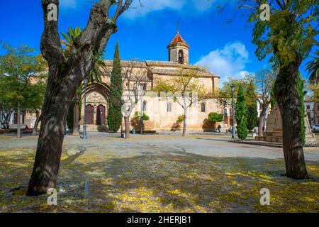 Iglesia de San Pablo, Plaza del 1 de Mayo piazza Ubeda, Andalusia Jaen Provincia Spagna Europa Foto Stock