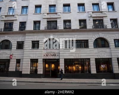 Empty Pret una filiale di mangiatoia nel centro di Londra durante il Coronavirus Pandemic di Covid-19 Foto Stock