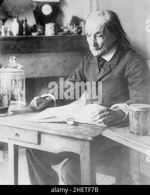 JEAN-Henri FABRE (1823-1915) naturalista francese Foto Stock