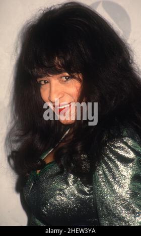 **FOTO DEL FILE** Ronnie Spector è passato. Ronnie Spector 1990 Foto di Michael Ferguson/PHOTOlink/MediaPunch Foto Stock