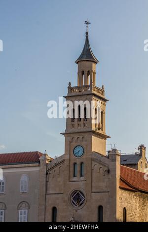 La chiesa e monastero di San Frane a Spalato, Croazia Foto Stock