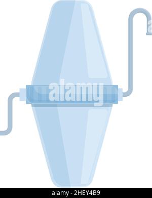 Osmosi pulisce icona cartoon vettore. Sistema dell'acqua. Serbatoio del filtro Illustrazione Vettoriale