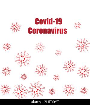 Diversi tipi di virus. Batteri organismi di biologia modello senza giunture. Infezione da virus Ebola epidemia malato. Illustrazione Vettoriale