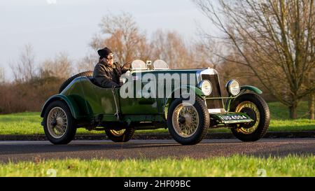 1930 Lea Francis tipo P auto classica Foto Stock