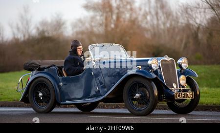 Auto d'epoca Singer 1936 Foto Stock