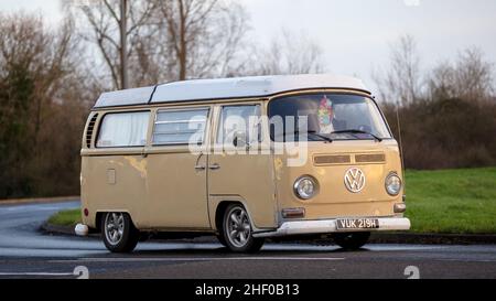 1970 Volkswagen camper Foto Stock