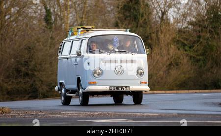 1972 Volkswagen camper Foto Stock