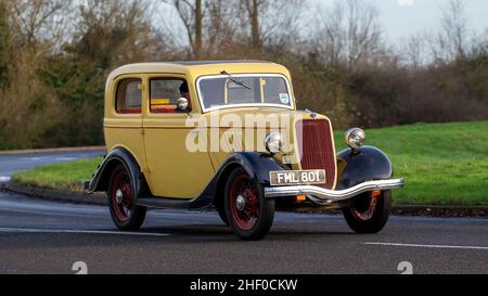 Auto d'epoca Ford Model Y 1937 Foto Stock