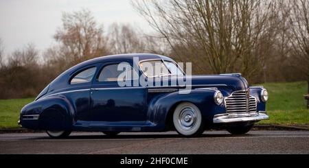 Blue 1941 Buick Super Eight, un classico americano Foto Stock