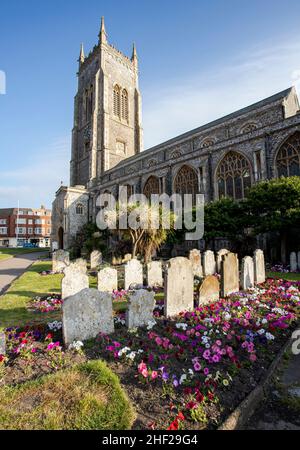 Chiesa parrocchiale di Cromer/San Pietro e San Paolo, Cromer, Norfolk Foto Stock