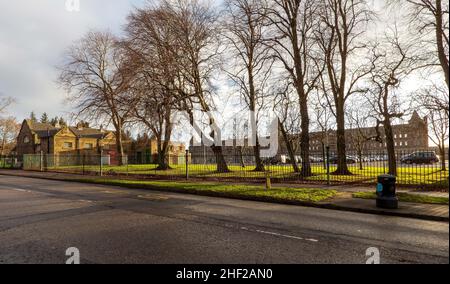 Le caserme di Redford sono utilizzate dall'Esercito, Colinton, Edimburgo, Scozia, Regno Unito Foto Stock