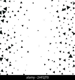 Geometrica astratta hipster fashion design stampa configurazione a triangolo Illustrazione Vettoriale