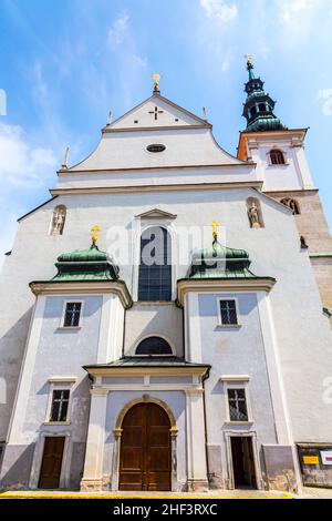 Vecchia chiesa degli Scolopi di Krems, Austria Foto Stock