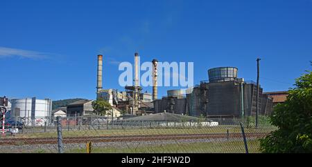 Plane Creek Sugar Mill a Serina, Queensland settentrionale, australia Foto Stock