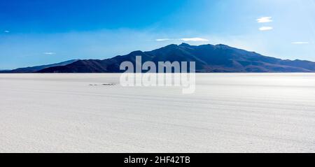 Mondi più grande pianura di sale Salar de Uyuni, Bolivia Foto Stock