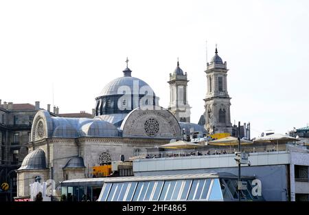 Hagia Triada Chiesa greco-ortodossa di Beyoğlu, Istanbul, Turchia. Foto Stock