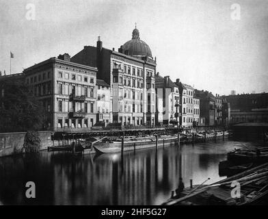 Schloßfreiheit, Berlino 1890 (1). Foto Stock