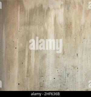 vecchia pianura leggermente sporco grungy parete di cemento texture sfondo illustrazione vettoriale Illustrazione Vettoriale