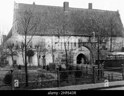 Schuettorf Burg Altena vor 1903. Foto Stock