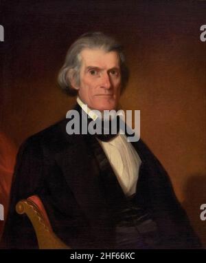 'John Caldwell Calhoun' di William Harrison Scarborough. Foto Stock