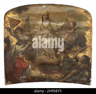 Sebastiano Conca - Allégorie. Le triomphe de la Religion - PDUT889 Foto Stock