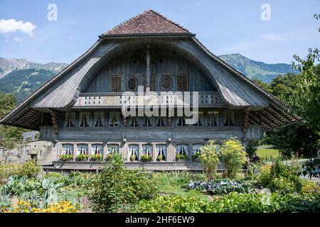 Museo di Storia locale di Ballenberg, Brienz, Svizzera Foto Stock