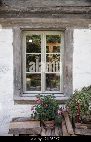 Museo di Storia locale di Ballenberg, Brienz, Svizzera Foto Stock