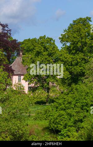 Dammgut, Ritterhude, distretto di Osterholz, bassa Sassonia, Germania, Europa Foto Stock