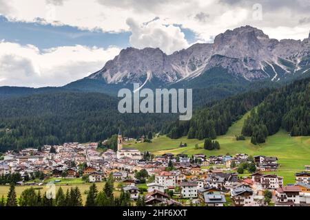 Italia, Veneto, Belluno, Comelico superiore, il comune di Padola, nel comune di Comelico superiore, Dolomiti Foto Stock