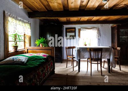 Europa, Polonia, Voivodeship Masovian, il Museo della campagna Mazoviana a Sierpc Foto Stock