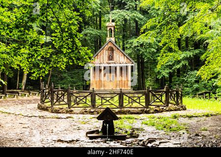 Europa, Polonia, Swietokrzyskie, Swieta Katarzyna Foto Stock