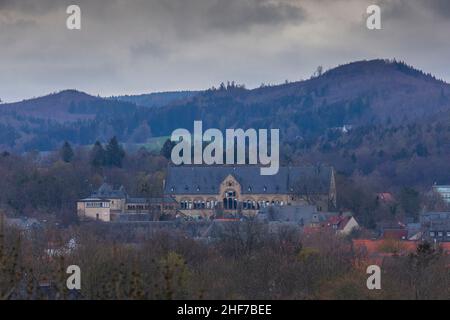 Kaiserpfalz, Golslar, Harz, bassa Sassonia, Germania, Europa Foto Stock