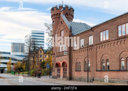 Svezia, Västerbottens Län, Umeå, città universitaria, centro, Foto Stock