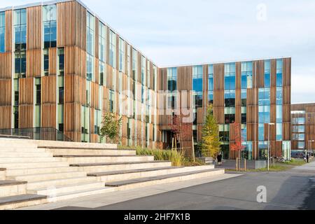 Svezia, Västerbottens Län, Umeå, città universitaria, lungomare, Bildmuseet, Bildmuseum Foto Stock