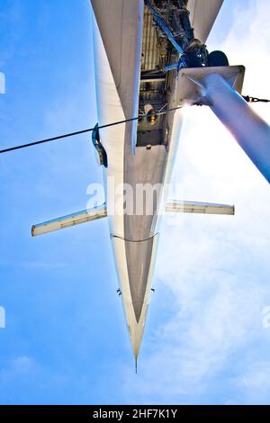 Velivolo supersonico Tupolev tu-144 Foto Stock