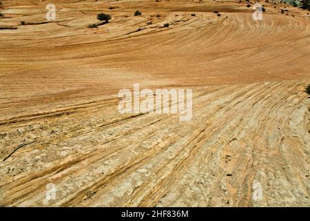 Paesaggio meraviglioso intorno al Monte Carmel, Parco Nazionale di Zion visto da - Mt. Carmel Highway, Utah Foto Stock