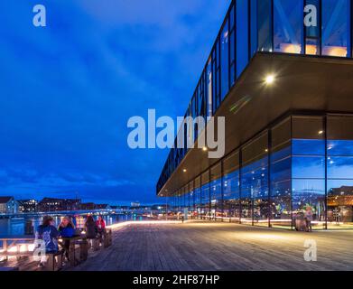 Copenhagen, Koebenhavn, Royal Danish Playhouse (Skuespilhuset) in Zelanda, Sealand, Sjaelland, Danimarca Foto Stock