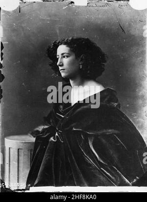 Sarah Bernhardt 1864 Nadar. Foto Stock