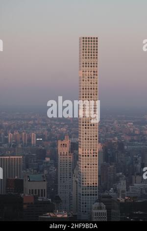 432 Park Avenue sulla 57th Street, New York Foto Stock