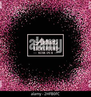 Trama e sfondo glitterati astratti. Vettore e illustrazione. Illustrazione Vettoriale